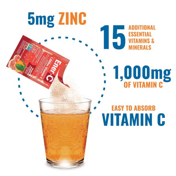 Ener-C multivitaminico mandarina toronja lado alternativo