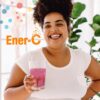 Ener-Life mezcla efervescente multivitamínica vitamina c sabor frambuesa