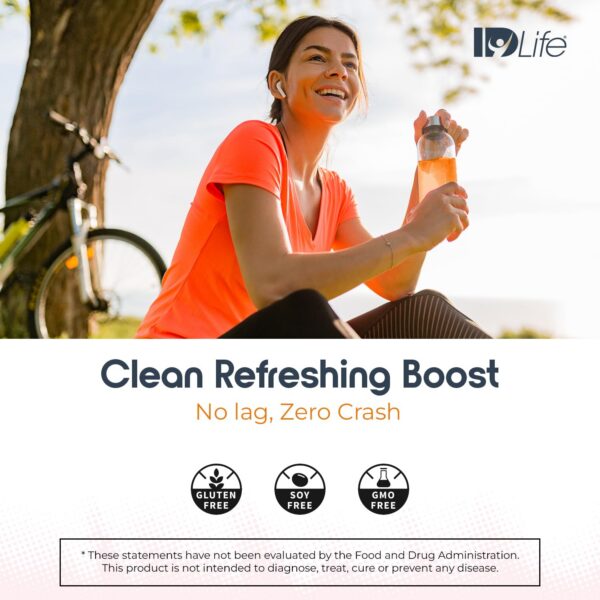 Energía natural y sostenida con IDLife polvo energético sabor naranja