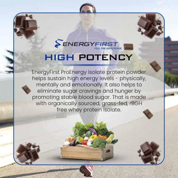 Version 1.0.0 Porciones EnergyFirst proteina chocolate
