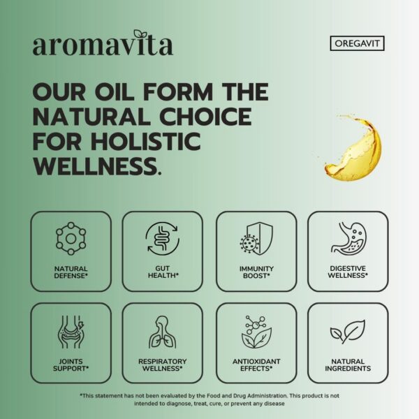 Envase aceite orégano silvestre aromavita 30ml orgánico