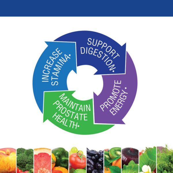 Envase Bluebonnet para suplemento multivitamínico hombres