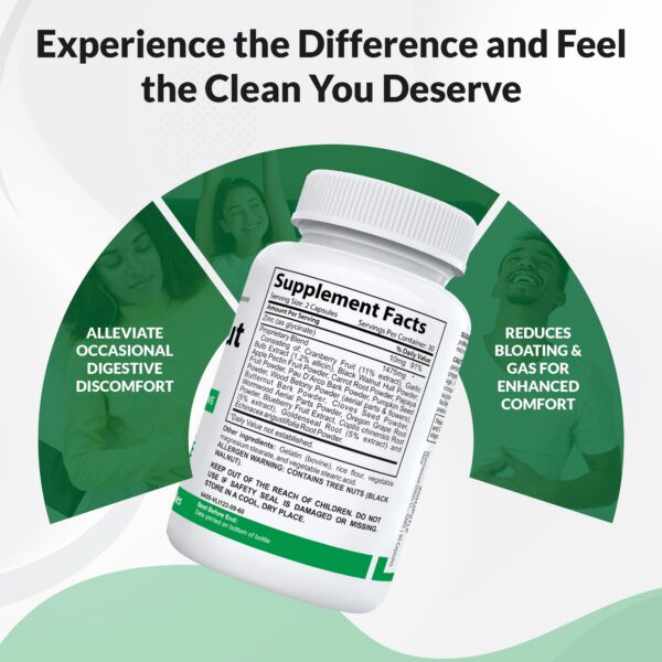 Envase botella suplemento Nutracraft Black Walnut