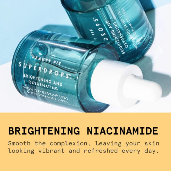 Envase y caja del serum Beauty Pie para cuidado antioxidante facial