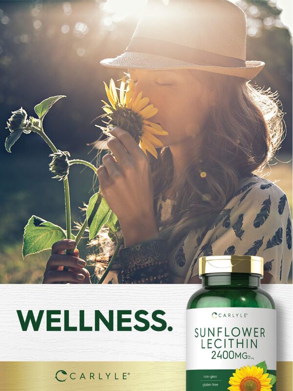 Version 1.0.0 Envase Carlyle Lecitina girasol 2400 mg - lateral