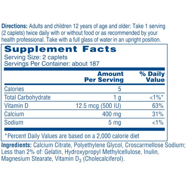 Envase Citracal Petites frente