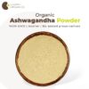 Version 1.0.0 Envase y etiqueta de Ashwagandha orgánica CARMEL ORGANICS
