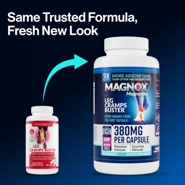 Envase con etiqueta MAGNOX