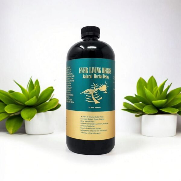 Envase Ever Living Herbs detox herbal para limpieza corporal