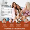 Envase EverBella Nutraboost gomitas veganas 30 días