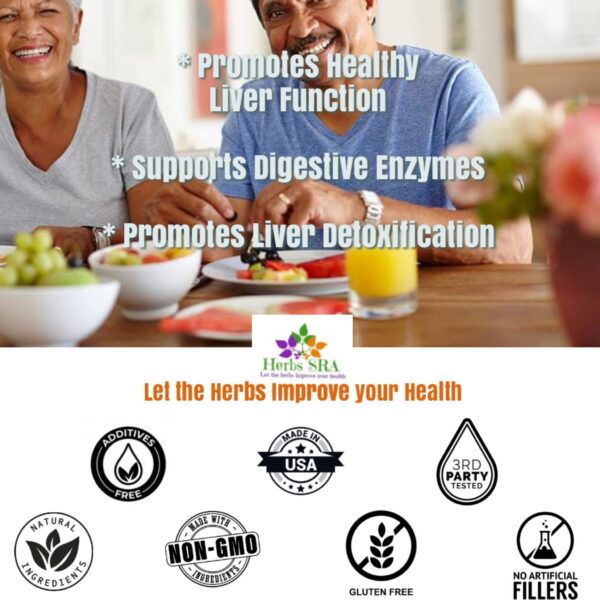 Envase frontal suplementos detox y salud hepática