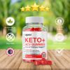 Envase de gomitas Apex Keto ACV para dieta cetogénica