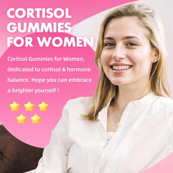 Envase de gomitas de cortisol para mujeres GrnLife 120 unidades
