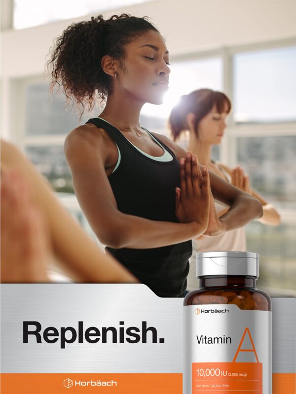 Envase Horbäach vitamina A 300 conteo sin GMO