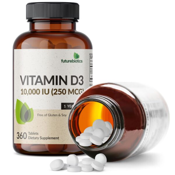 Vista lateral del envase de Futurebiotics