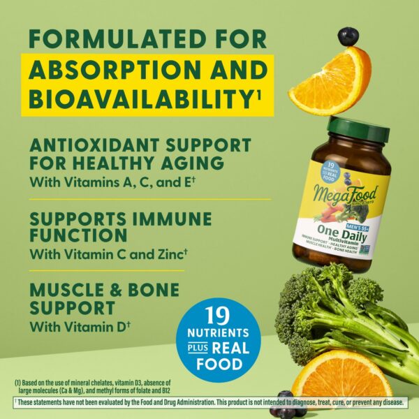 Version 1.0.0 Envase multivitaminas vegetarianas MegaFood hombres 55+