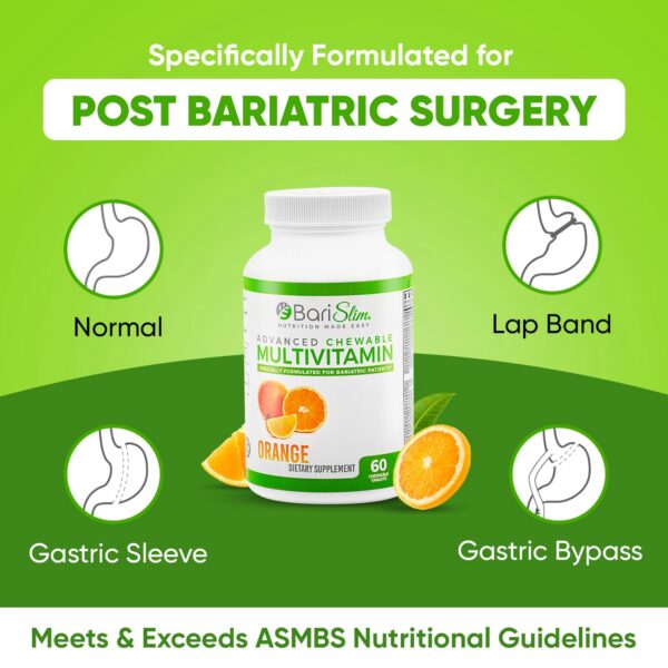 Version 1.0.0 Envase de multivitaminico BariSlim 60 tabletas para pacientes bariatricos