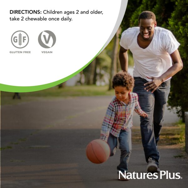 Version 1.0.0 Envase NaturesPlus Animal Parade con 90 tabletas masticables