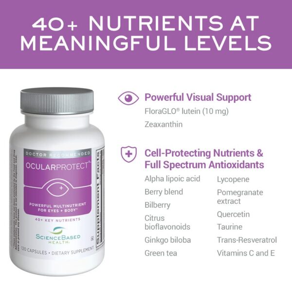 Version 1.0.0 Envase de OcularProtect con 120 Cápsulas