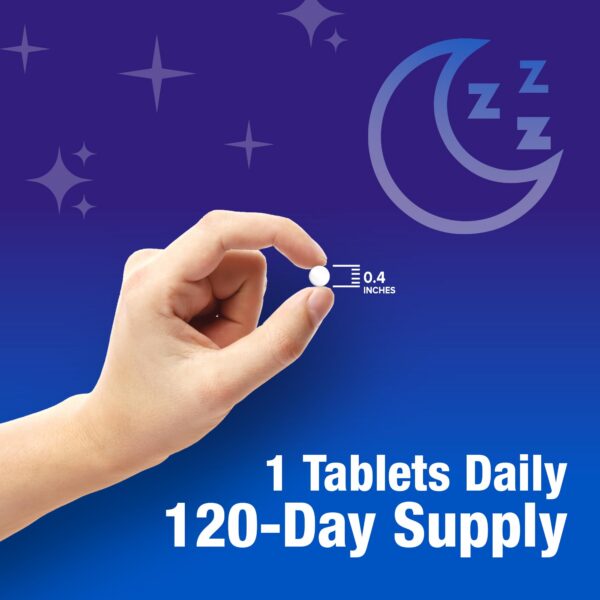 Envase ORZAX melatonina vitaminas sueño 120 tabletas