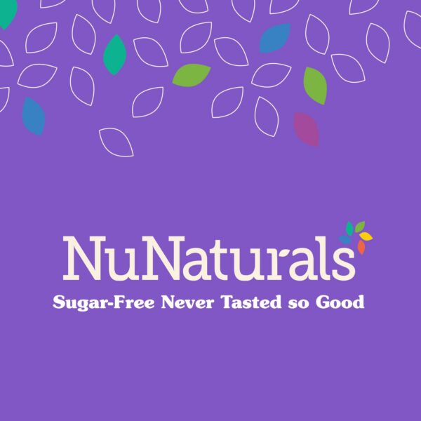 Envase plástico de NuNaturals NuStevia extracto dulce natural