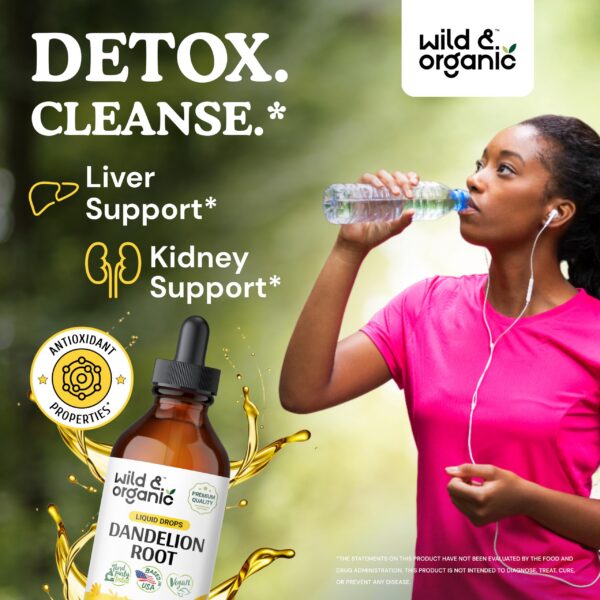 Tintura orgánica para desintoxicación hepática sin aditivos