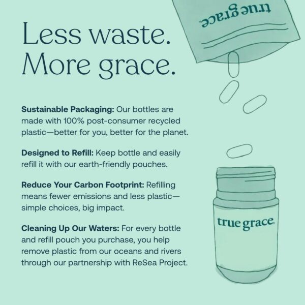 Suplementos naturales True Grace multivitamínico hombres