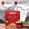 Version 1.0.0 Envase de Shilajit con certificaciones de calidad