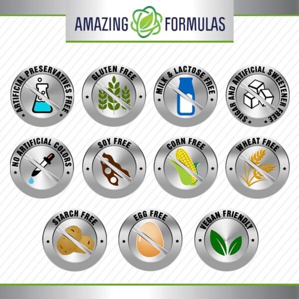 Envase suplemento premium berberina canela Ceilán hecho en USA