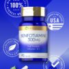 Envase de suplemento Carlyle Benfotiamina 300 mg