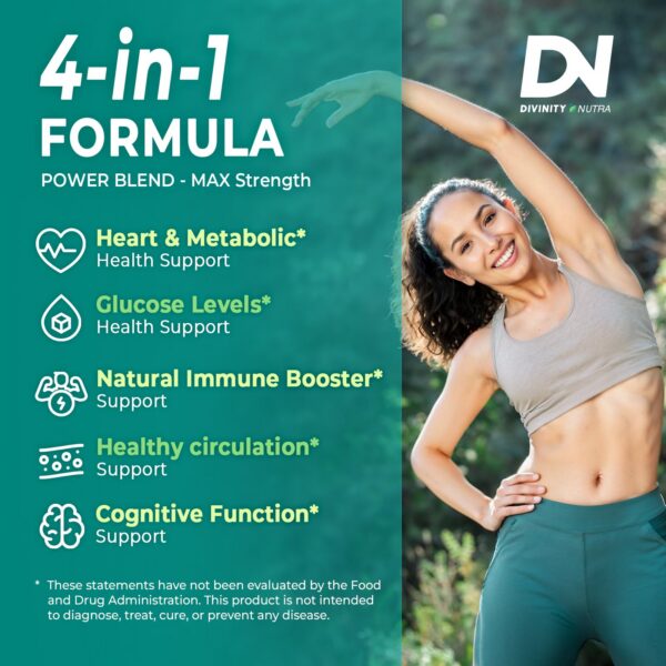 Envase suplemento natural berberina Divinity Nutra