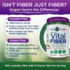 Envase suplemento Vital Fiber Vital Planet lado lateral