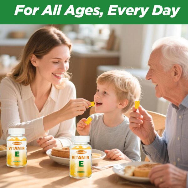 Envase trasero gomitas vitamina E Feelherbs