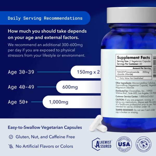 TRU NIAGEN fórmula patentada nicotinamida ribósido