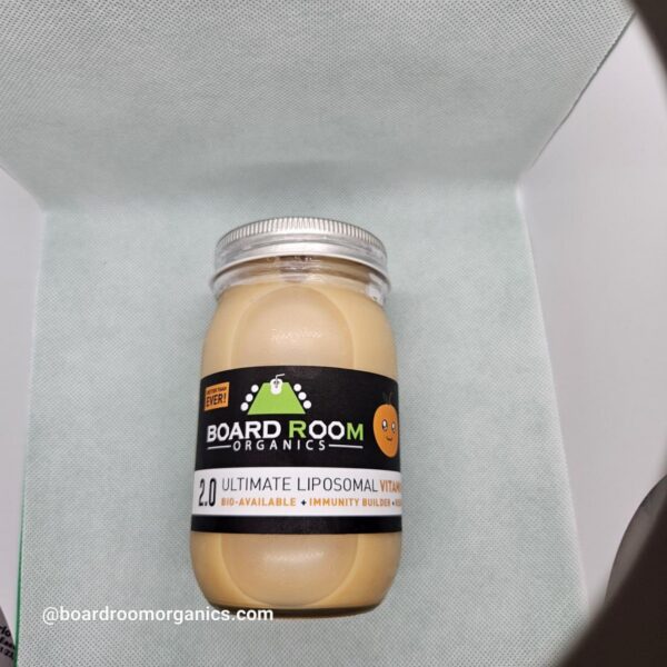 Envase vidrio vitamina C liposomal máxima absorción