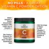 Envase de Vitamina C polvo Swanson paquete 3