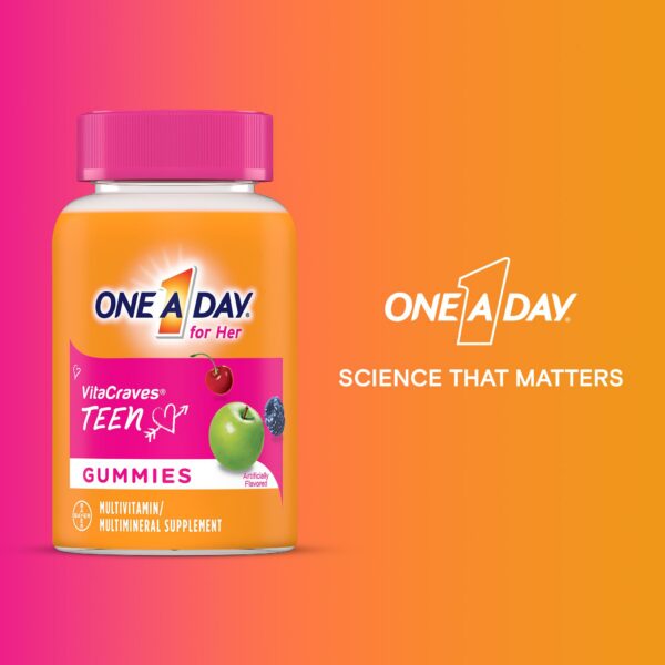 Envase vitaminas One A Day Teen para ella