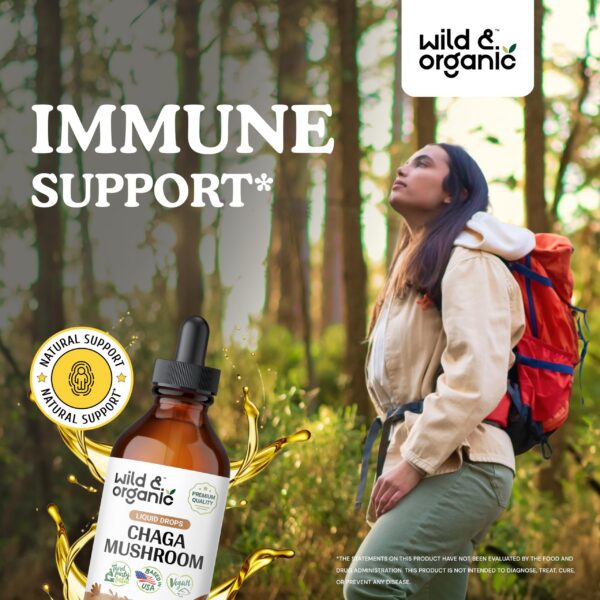 Envase Wild & Organic tinturas de hongos