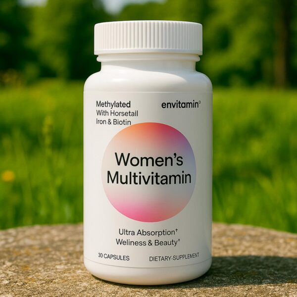 envitamin multivitamínico mujer metilado tapa y envase