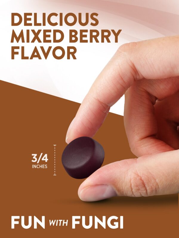 envoltura trasera gomitas melena de león natural truth