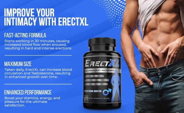 ErectXL potenciador de testosterona y libido