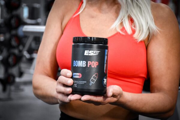 Version 1.0.0 Tapa del envase de ES FIT Polvo de aminoácidos