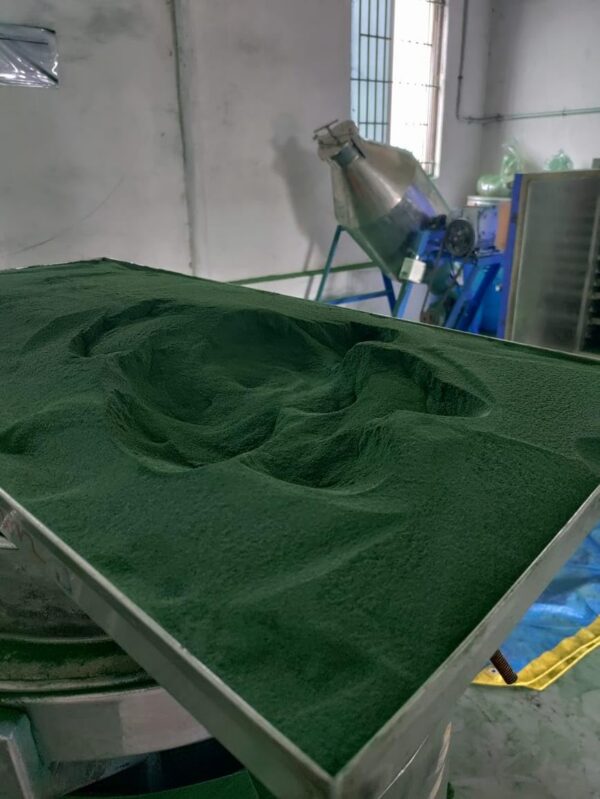 Espirulina Natural Zing producto certificado India