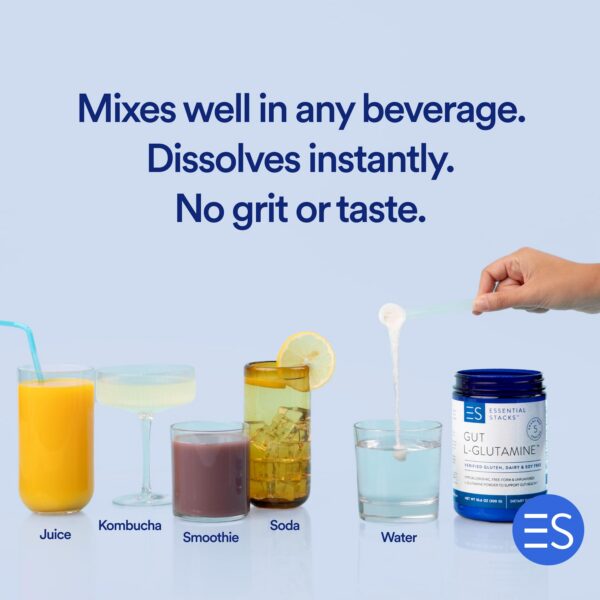 Cápsulas pequeñas de L-Glutamine