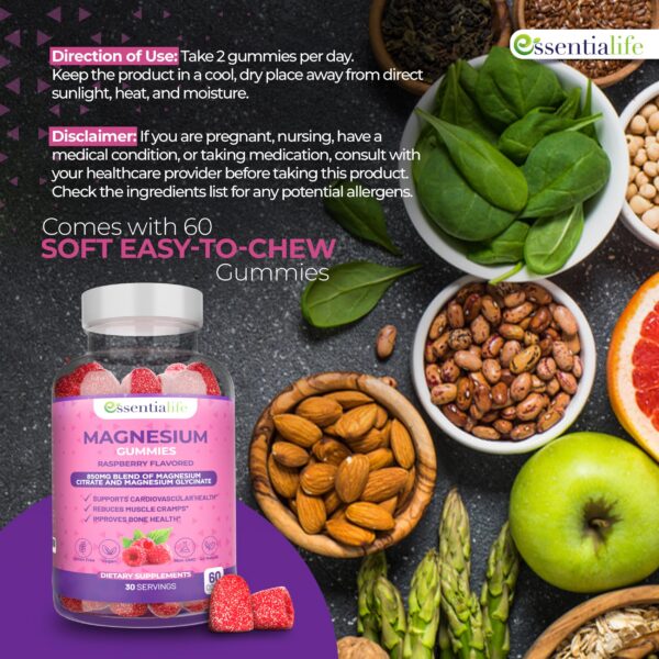 Caja de Essentialife Magnesium Gummies