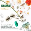 Essiac Gold AHCC envase frontal con cápsulas
