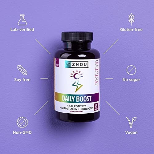Estilo de vida saludable con suplemento Zhou Daily Boost