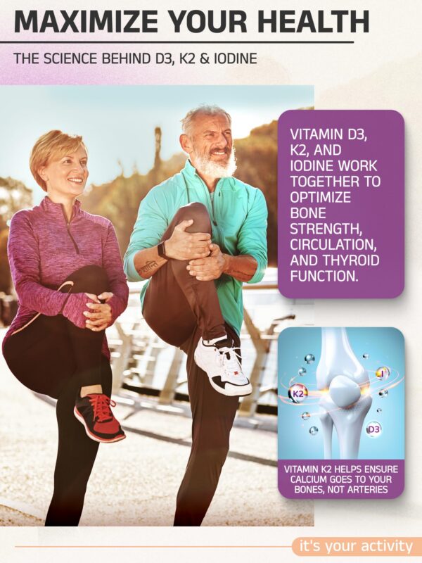 Interior del frasco y cápsulas