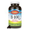 Version 1.0.0 Etiqueta Carlson B-100 complejo vitaminas B alta potencia