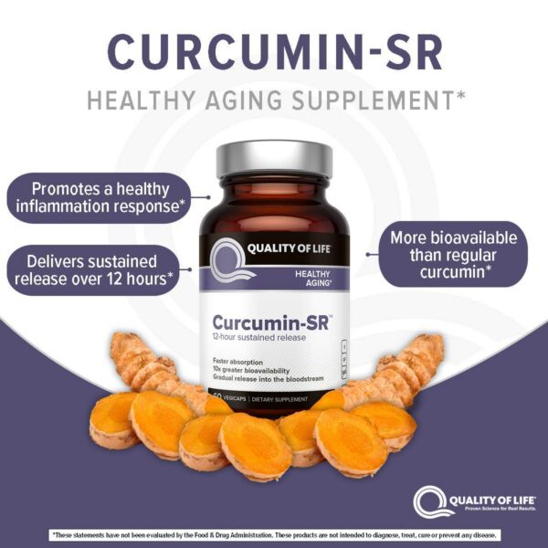 Detalle de la etiqueta de Curcumina SR